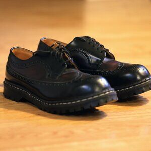 Gripfast Steel Toe American Brogue Oxblood Black Wingtip — UK 9 US 10 [RARE!]